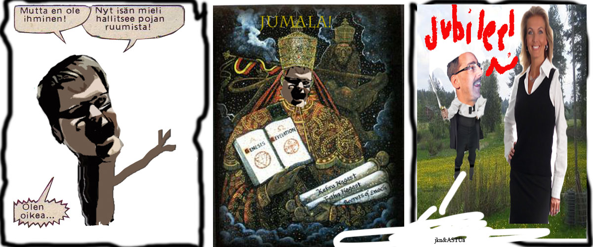 But I ain't HUMAN! Now shall fathers mind controls sons body! I am real.. - GOD! - JUBILEE!